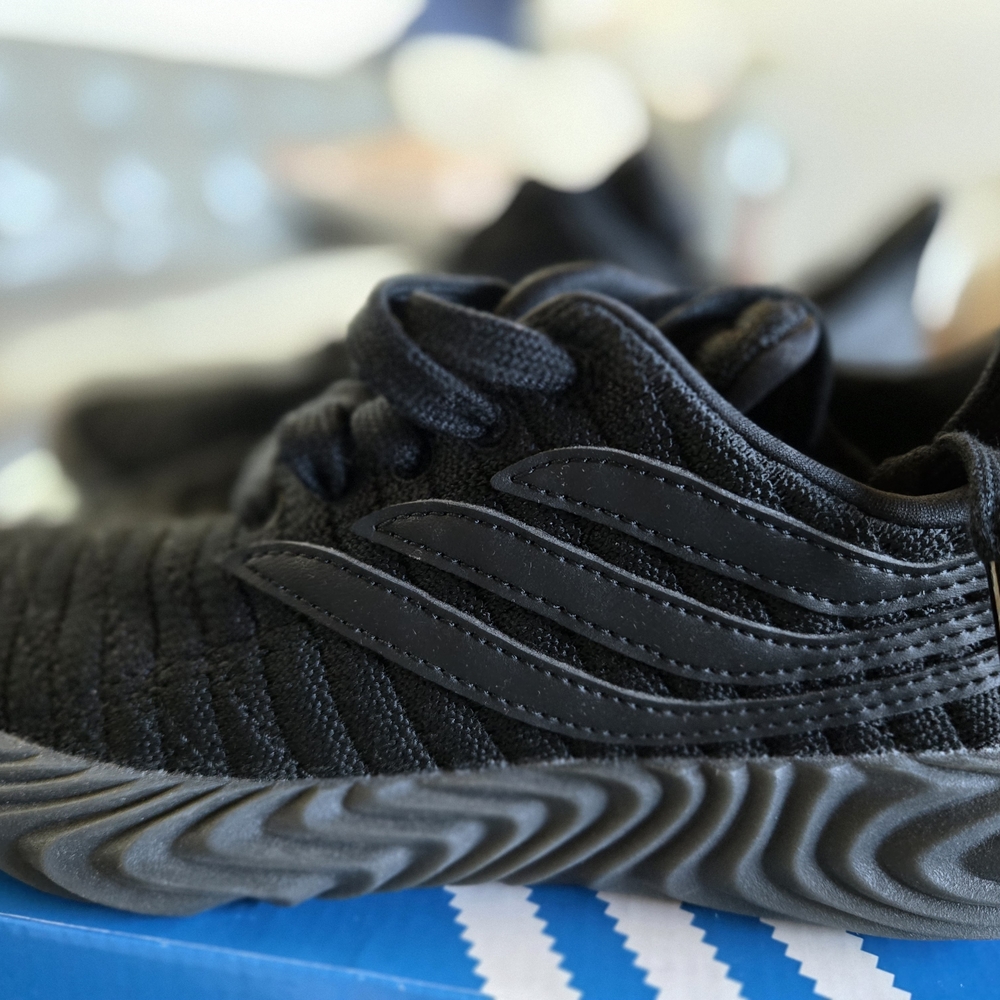 adidas Kids Black Sneakers